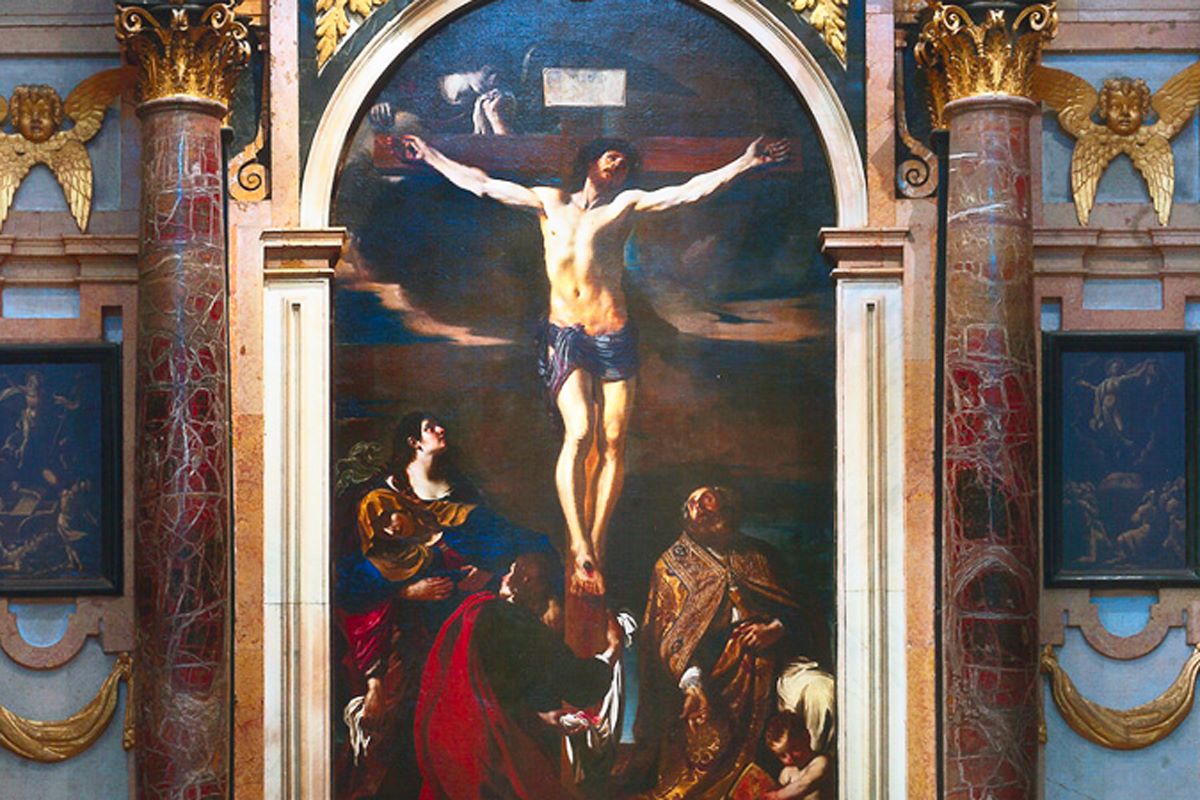 Reggio Emilia, Basilica della Ghiara, la Crocefissione di Cristo di Guercino | Ph. Reggio Emilia Welcome