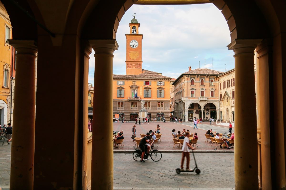 Reggio Emilia, Piazza Prampolini | Ph. Tommaso Dotti, Archivio Comune di Reggio Emilia